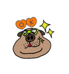 ぶひワン子（個別スタンプ：17）
