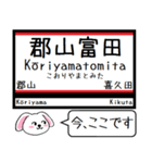 磐越西線 今この駅だよ！タレミー（個別スタンプ：2）