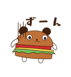 バーガーくま（個別スタンプ：19）