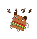 バーガーくま（個別スタンプ：37）