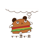 バーガーくま（個別スタンプ：39）