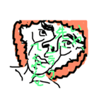 汗で溺れた者はいない。（個別スタンプ：6）