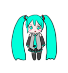 初音ミク リアクション（個別スタンプ：1）