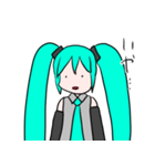 初音ミク リアクション（個別スタンプ：7）