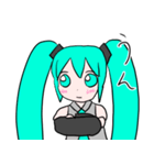 初音ミク リアクション（個別スタンプ：8）