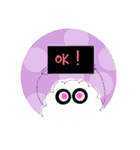 毎日使える言葉 
きもかわいい雲達②（個別スタンプ：13）