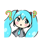 初音ミクのスタンプ【さきver】（個別スタンプ：6）