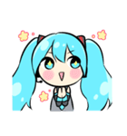 初音ミクのスタンプ【さきver】（個別スタンプ：10）