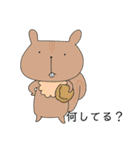 ヘコヘコアニマルふれんず（個別スタンプ：5）