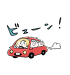 つぶら女子（個別スタンプ：11）