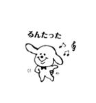 モノトーンわんこ♡（個別スタンプ：28）