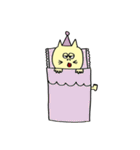 ねこたち(きいろ)（個別スタンプ：34）