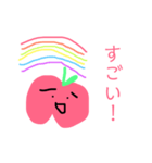 ゆるゆるりんごちゃんのひとこと日常挨拶。（個別スタンプ：31）