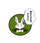 裏表ウサギ（個別スタンプ：17）