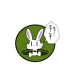 裏表ウサギ（個別スタンプ：19）