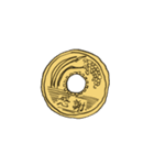 お金どうぞ（硬貨）（個別スタンプ：5）