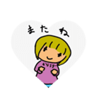 ぽけっとがーる（個別スタンプ：3）