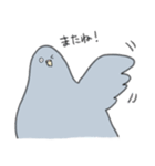 穏和な鳩++（個別スタンプ：24）