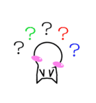 のっぺらぼうスタンプ（個別スタンプ：16）