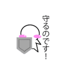のっぺらぼうスタンプ（個別スタンプ：32）