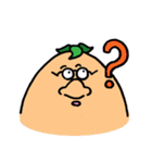 顔の表情で伝えてみた。（個別スタンプ：15）