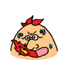 顔の表情で伝えてみた。（個別スタンプ：36）