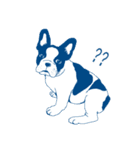 4色フレンチブルドッグ（個別スタンプ：7）
