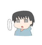パーカーくんと犬（個別スタンプ：11）