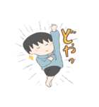 パーカーくんと犬（個別スタンプ：21）