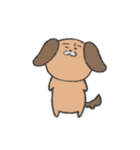 パーカーくんと犬（個別スタンプ：23）