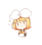 鏡音リンと鏡音レンスタンプ（個別スタンプ：1）