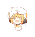 鏡音リンと鏡音レンスタンプ（個別スタンプ：3）