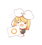 鏡音リンと鏡音レンスタンプ（個別スタンプ：5）