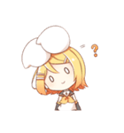 鏡音リンと鏡音レンスタンプ（個別スタンプ：9）