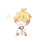 鏡音リンと鏡音レンスタンプ（個別スタンプ：10）