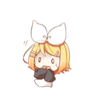 鏡音リンと鏡音レンスタンプ（個別スタンプ：11）