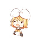 鏡音リンと鏡音レンスタンプ（個別スタンプ：21）