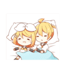 鏡音リンと鏡音レンスタンプ（個別スタンプ：27）