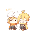 鏡音リンと鏡音レンスタンプ（個別スタンプ：32）