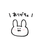 うさぎちゃん(´・∀・｀)（個別スタンプ：3）
