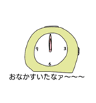 ハイテンションな時計の謎スタンプ（個別スタンプ：15）