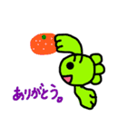金魚ちゃん3（Go Go Gold Fish 冬）（個別スタンプ：24）