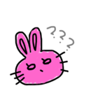 ムスッとうさぎ（個別スタンプ：23）