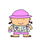 ニコニコキッズ（個別スタンプ：3）