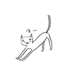 のびのびキャッツ（個別スタンプ：27）