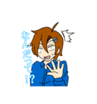 大学の先輩と後輩と同輩（個別スタンプ：3）