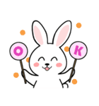 癒しのウサギとカメ（個別スタンプ：1）