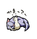 らくがき猫と犬（個別スタンプ：14）