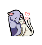 らくがき猫と犬（個別スタンプ：15）
