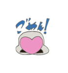 桃とサングラスタンプ（個別スタンプ：9）
